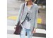 Houndstooth Stand Collar Coat