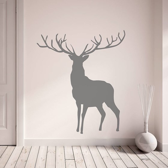 Stag And Deer Vinyl Wall Stickers