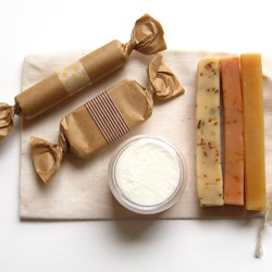 Bridesmaid Gift Rustic Brown Natural