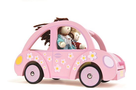 Sophie's Car - wooden dolls car by Le Toy Van